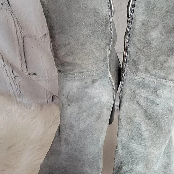 Vince Camuto Womens 8 Knee High Tall‎ Leather Heeled Boots Chic Sexy Going Out - Picture 4 of 14